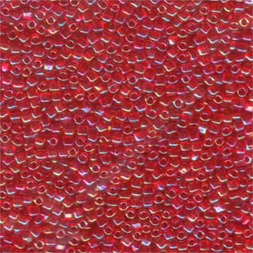 Miyuki 10/0 Triangle Bead - TR10-1158 - Red Iris