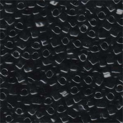 Miyuki 5/0 Triangle Bead - TR5-401 - Opaque Black