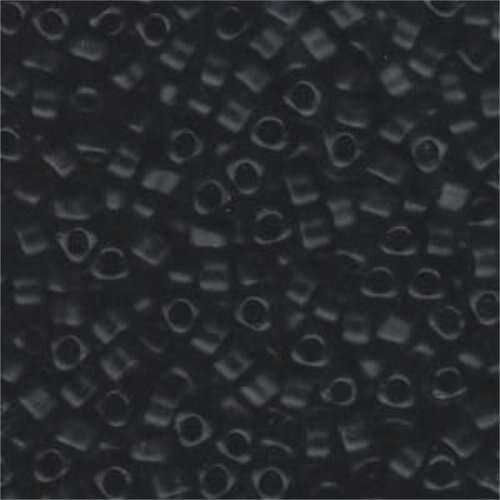 Miyuki 5/0 Triangle Bead - TR5-401F - Matte Opaque Black