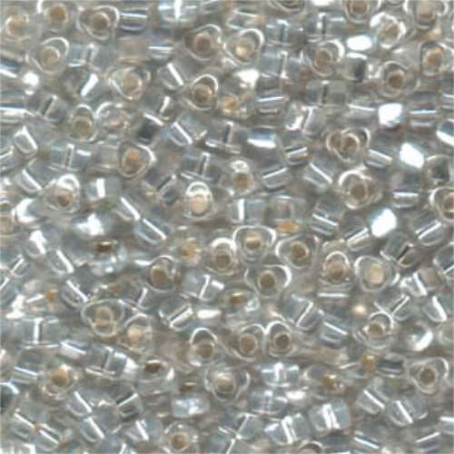 Miyuki 5/0 Triangle Bead - TR5-1101 - Silver Lined Clear