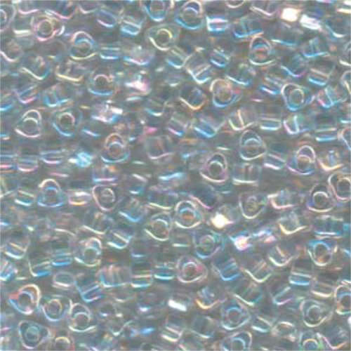 Miyuki 5/0 Triangle Bead - TR5-1151 - Clear Iris