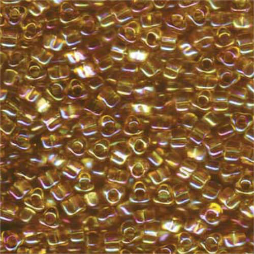 Miyuki 5/0 Triangle Bead - TR5-1152 - Amber Iris