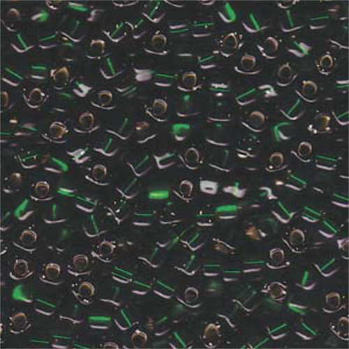 Miyuki 5/0 Triangle Bead - TR5-1806 - Silver Lined Dark Green