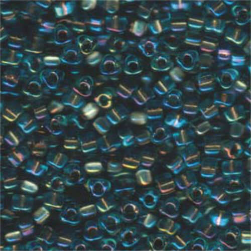 Miyuki 5/0 Triangle Bead - TR5-1825 - Bronze Lined Aqua AB