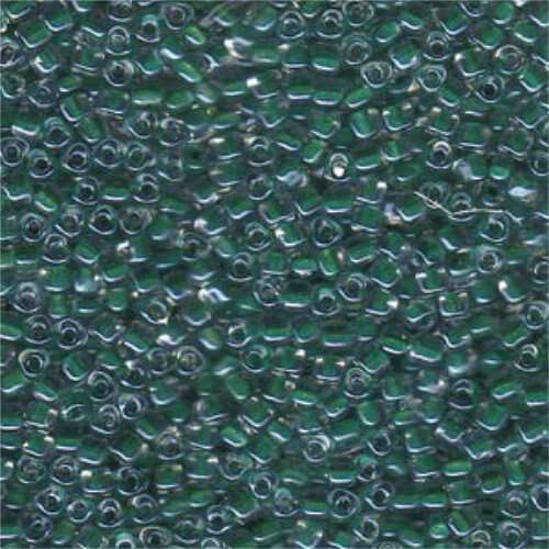 Miyuki 8/0 Triangle Bead - TR8-1117 - Teal Lined Crystal