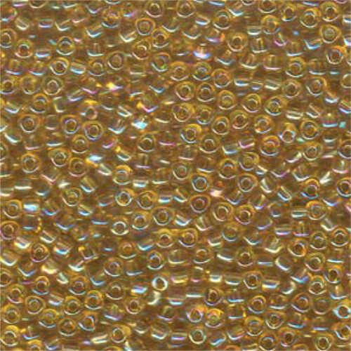 Miyuki 8/0 Triangle Bead - TR8-1152 - Amber Iris