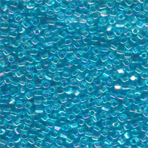 Miyuki 8/0 Triangle Bead - TR8-1155 - Light Blue Iris