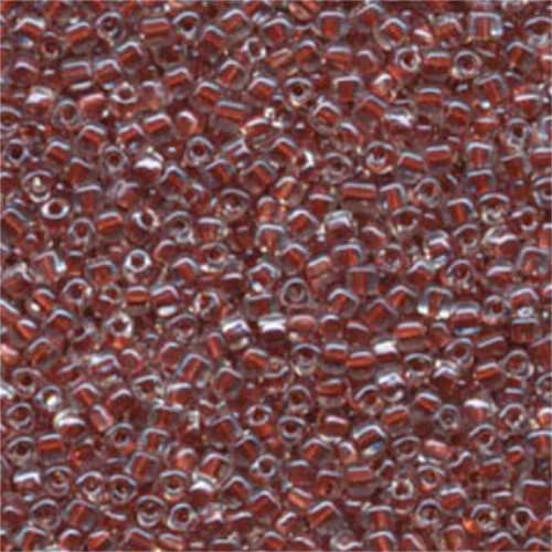 Miyuki 8/0 Triangle Bead - TR8-1554 - Cranberry Lined Crystal AB