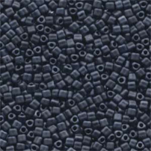 Miyuki 8/0 Triangle Bead - TR8-2001 - Matte Gunmetal