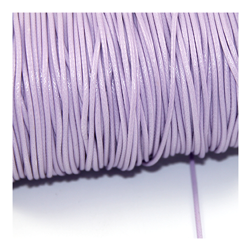 1.5mm Waxed Cotton Cord - Lilac