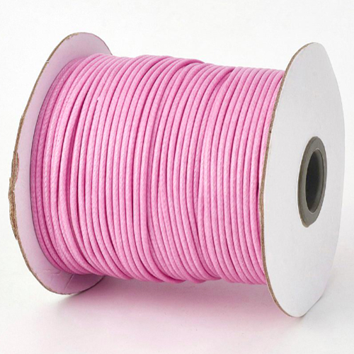 1.5mm Light Pink Korean Waxed Cotton Cord