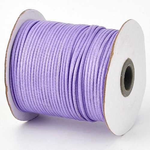 1.5mm Lilac Korean Waxed Cotton Cord